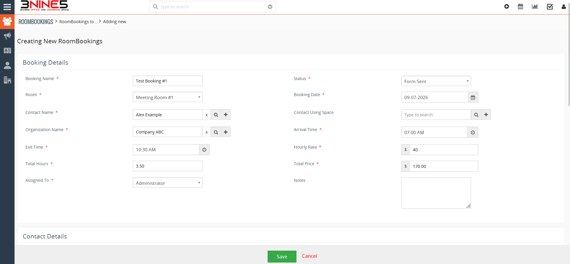 Admin and Email Workflow screenshot